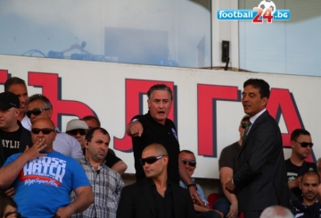 Разправии на полувремето на Локо София - Лудогорец