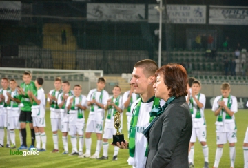 Награждаване на Лудогорец за сезон 2013/14
