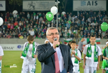 Награждаване на Лудогорец за сезон 2013/14