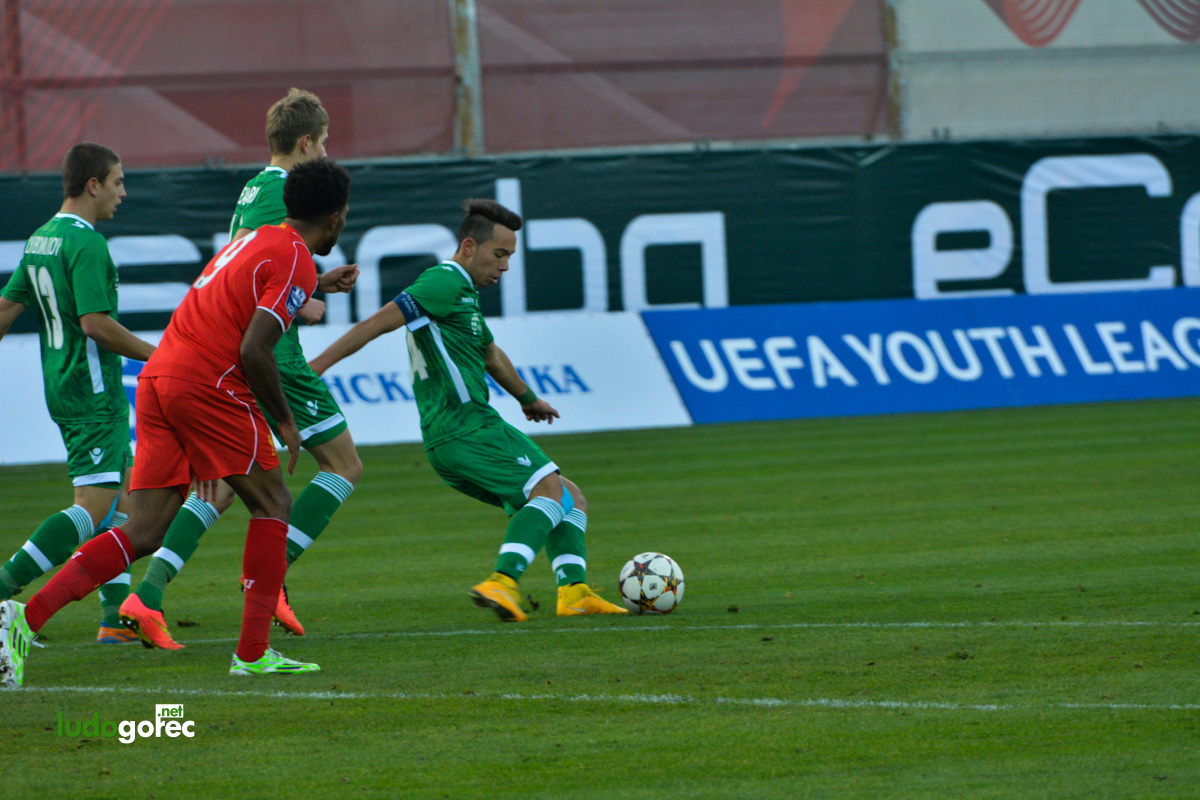 U19: Лудогорец - Ливърпул 0:3